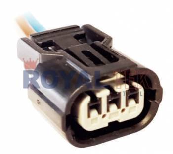 FICHA DE CONEXION ROYALTEK 3 (TRES) VIAS SENSOR MAP HONDA CIVIC / FIT / CITY - VENTA EN PAQUETES DE 5 UNIDADES ---